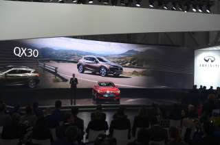 infiniti motor company, genova motor show, q60, qx30, media production, medien produktion, technical consultant, on-site support, munich, muenchen, visuarte