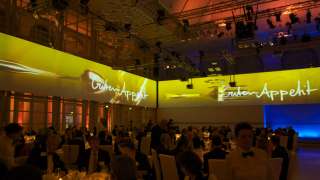 celebration, projektion, projection, motion design, media content, munich, muenchen, visuarte