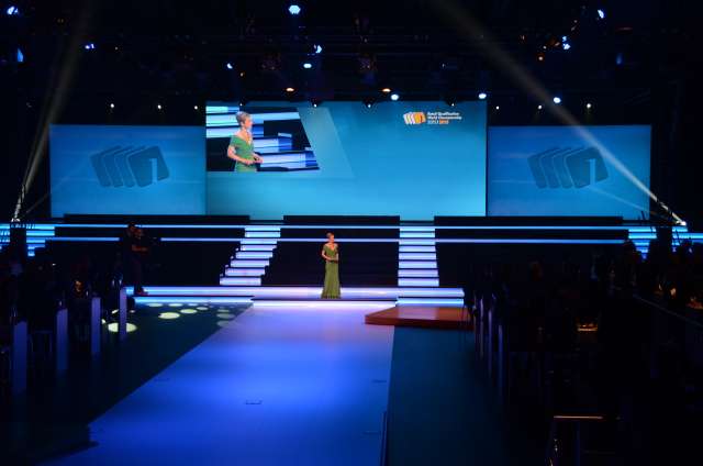 Preisverleihung mit Gala-Feeling