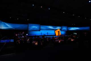 corporate event, led, high-definition, media display, high color fidelity, volkswagen ag, munich, muenchen, visuarte