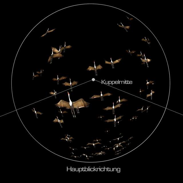 fulldome,  immersive,  360°, kuppelprojektion, projection, 3d animation, carl zeiss ag, munich, muenchen, visuarte